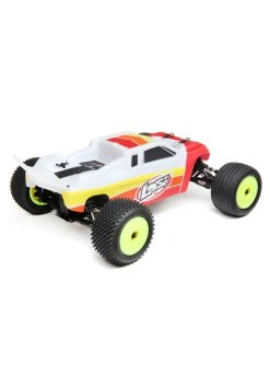 LOSI 1/18 Mini-T 2.0 2WD RTR Brushless Stadium Truck - Red -hu bhobby shop losi 1 18 mini t 20 2wd rtr brushless stadium truc 2
