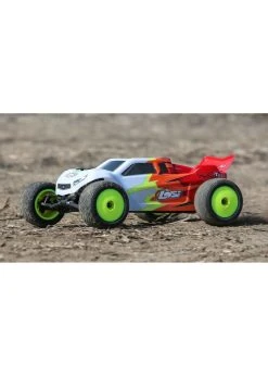 LOSI 1/18 Mini-T 2.0 2WD Stadium Truck RTR, Red/White -hu bhobby shop losi 1 18 mini t 20 2wd stadium truck rtr red whit 6