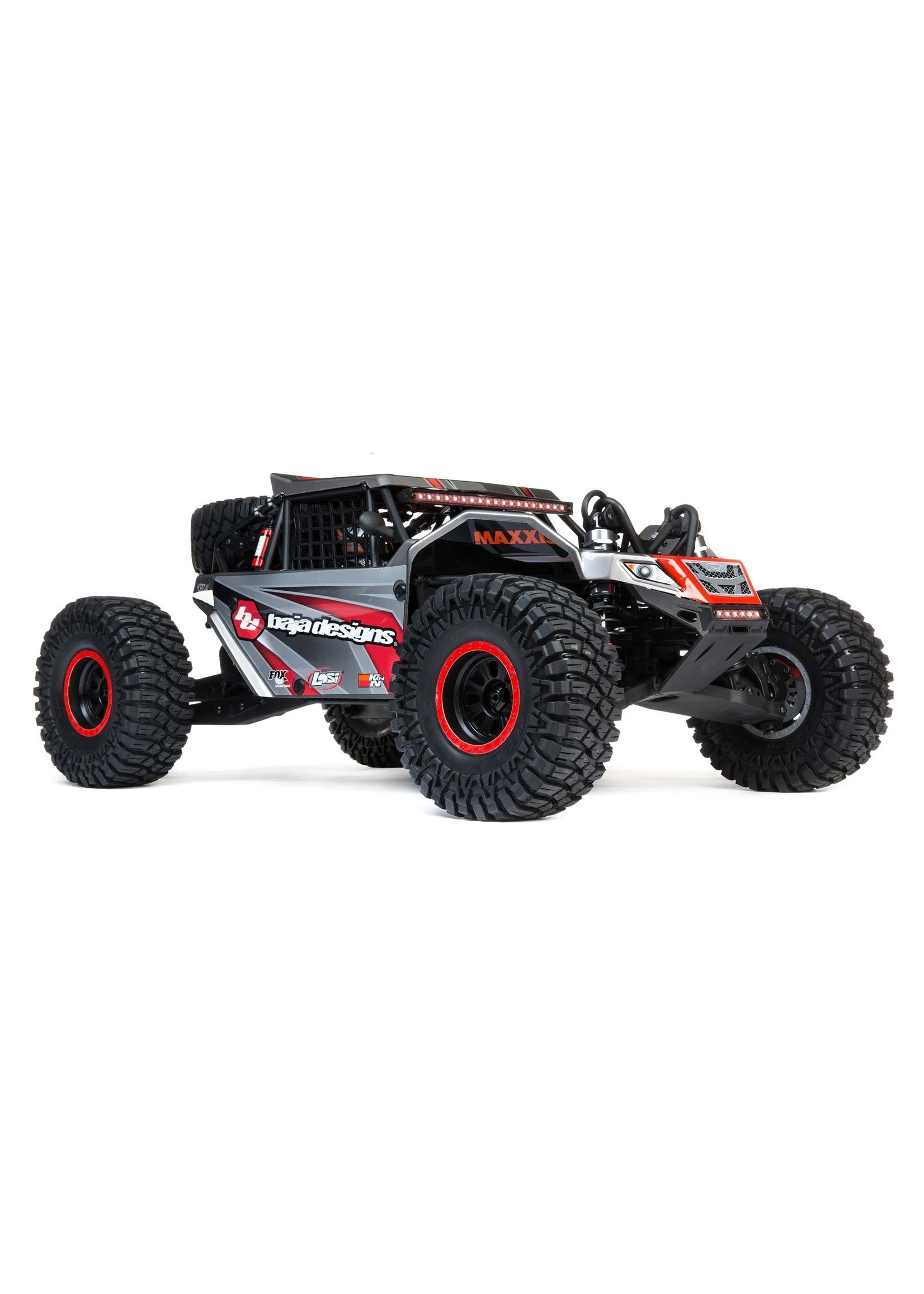 LOSI 1/6 Super Rock Rey V2 4WD Brushless Rock Racer RTR - Gray 2 LOSI 1/6 Super Rock Rey V2 4WD Brushless Rock Racer RTR - Gray - Image 2