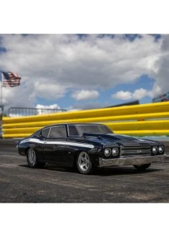 LOSI LOS01023T2 - 1970 Chevelle Mini No Prep Drag Car, RTR - Black -hu bhobby shop losi los01023t2 1970 chevelle mini no prep drag ca 9