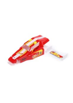LOSI LOS210026 - Body & Wing, Red: Mini JRX2