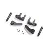LOSI LOS214021 - Spindle Caster Block, Front Axle Set: Mini JRX2