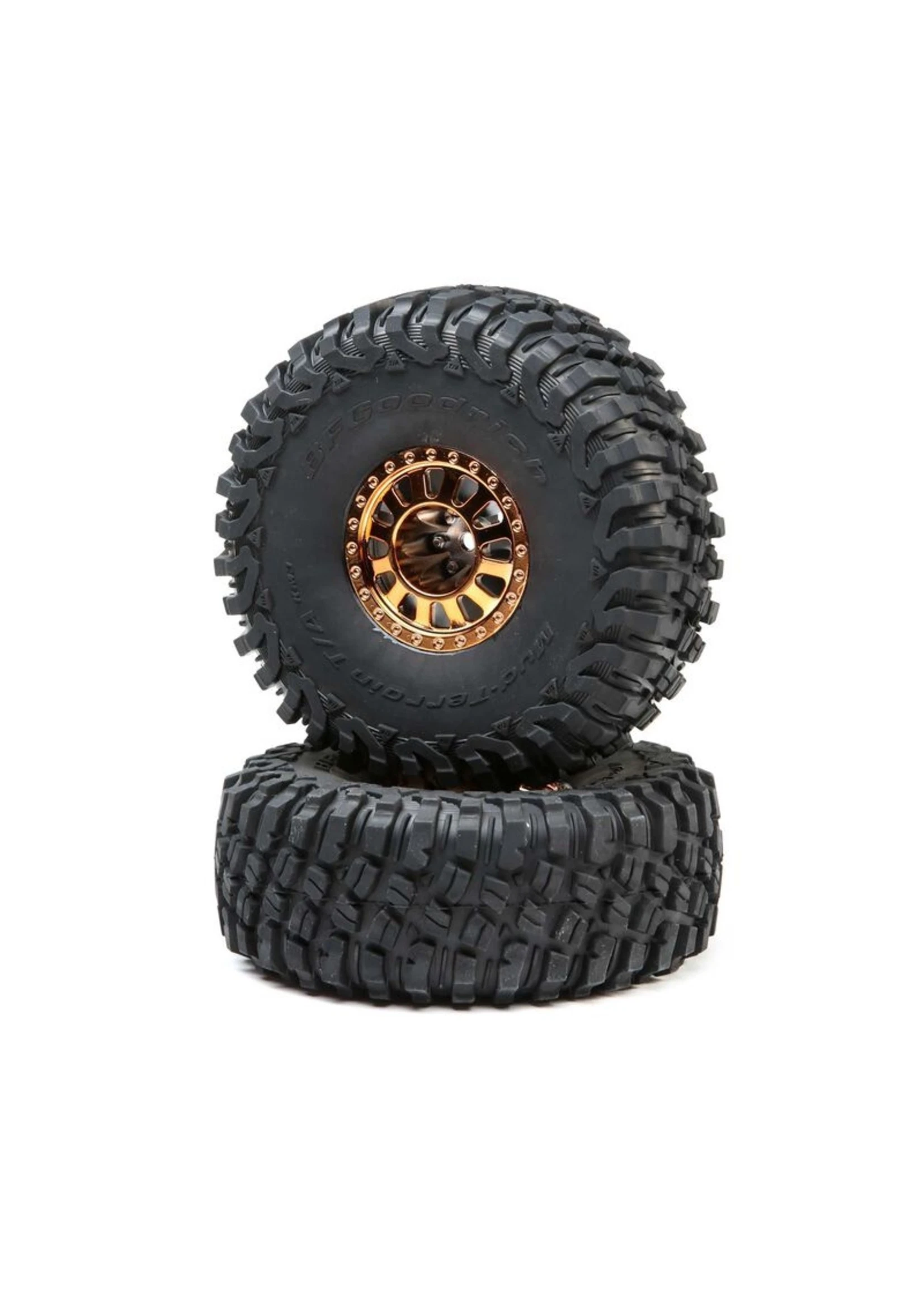 LOSI LOS43028 - 2.2 Wheels With BFG Tire, Copper: Lasernut U4 1 LOSI LOS43028 - 2.2 Wheels With BFG Tire, Copper: Lasernut U4