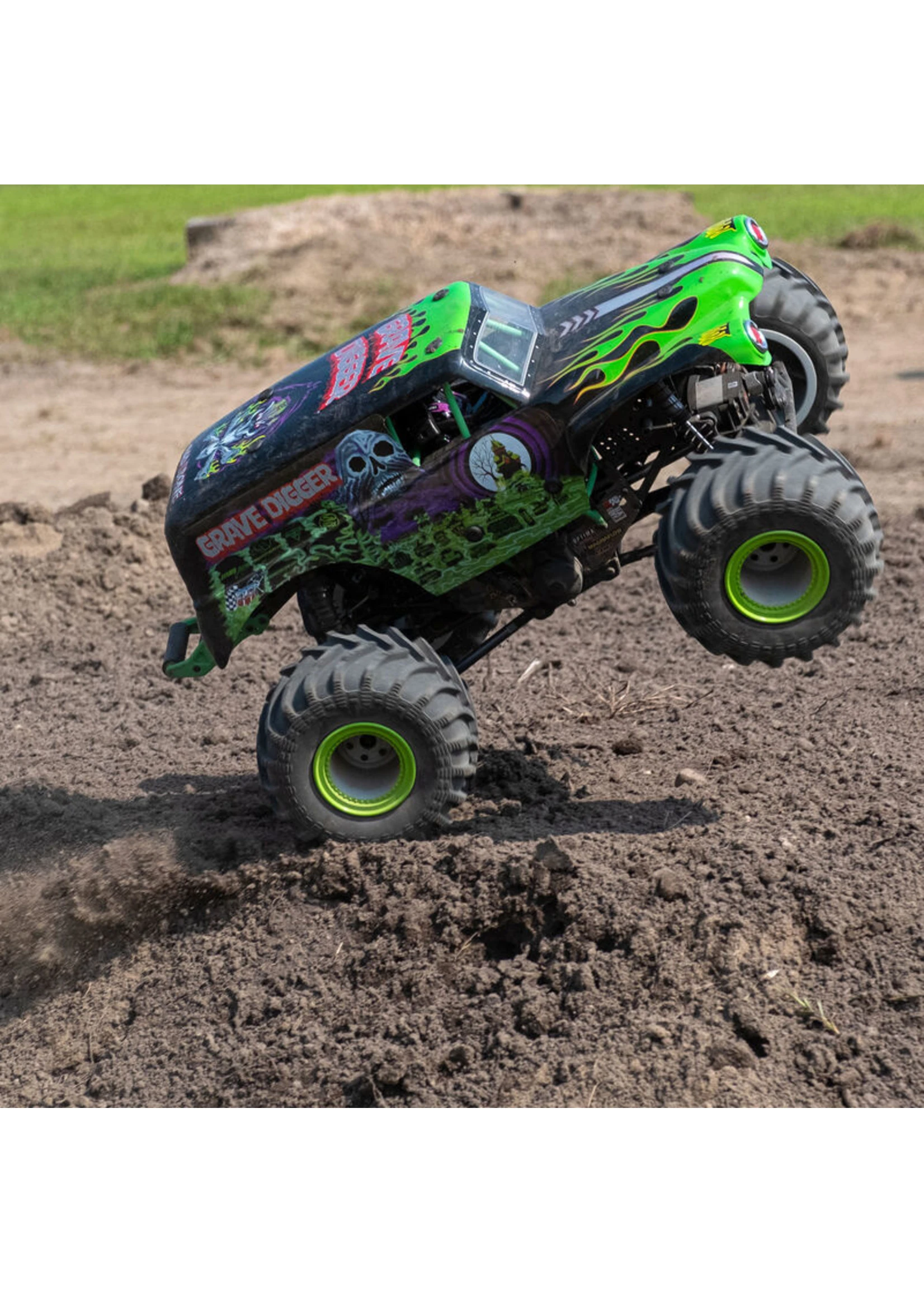 Losi - LMT 4WD Solid Axle Monster Truck RTR - Grave Digger 11 Losi - LMT 4WD Solid Axle Monster Truck RTR - Grave Digger - Image 11