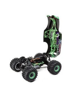 Losi - LMT 4WD Solid Axle Monster Truck RTR - Grave Digger 19 Losi - LMT 4WD Solid Axle Monster Truck RTR - Grave Digger -hu bhobby shop losi losi lmt 4wd solid axle monster truck rtr gra 7