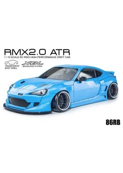 MST 533821C - RMX 2.0 1/10 2WD Brushless RTR Drift Car W/86RB Body - Clear