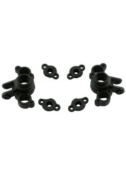 RPM 73162 - Axle Carriers For Traxxas 1/16 E-Revo, Slash, Summit & Rally - Black