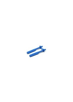 RPM 80175 - Long Body Mounts, Blue: E-Maxx, T-Maxx