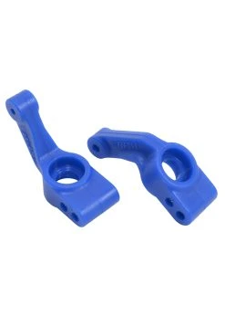 RPM 80385 - Rear Bearing Carrier Blue Slash/Stampede/Rustler 2WD - Blue