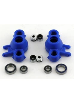 RPM 80585 - Axle Carriers For Traxxas Revo, T-Maxx & E-Maxx - Blue