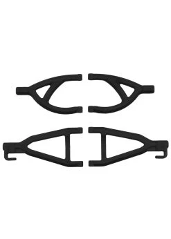 RPM 80602 - Rear A-arms For Traxxas 1/16 Mini E-Revo - Black