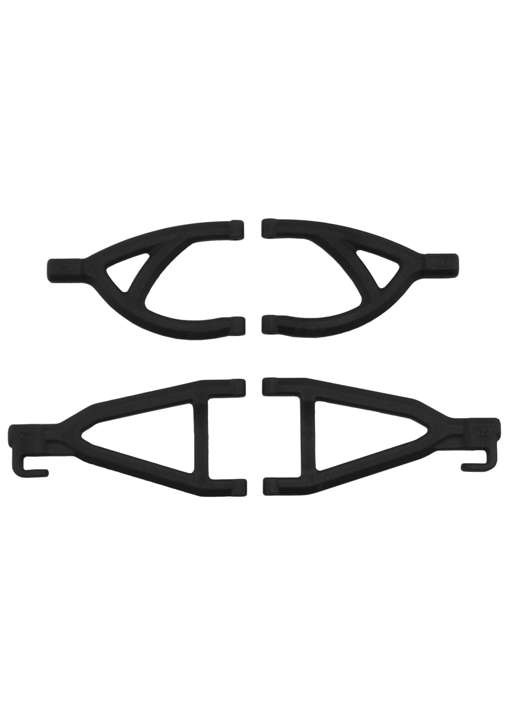 RPM 80602 - Rear A-arms For Traxxas 1/16 Mini E-Revo - Black 1 RPM 80602 - Rear A-arms For Traxxas 1/16 Mini E-Revo - Black