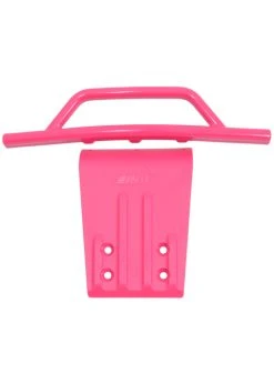 RPM 80957 - Front Bumper & Bumper Skid Plate For Traxxas Slash 2WD - Pink