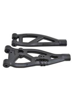 RPM 81482 - Front Upper/Lower A-arms For 6S Versions Of ARRMA Kraton, Talion & Outcast - Black