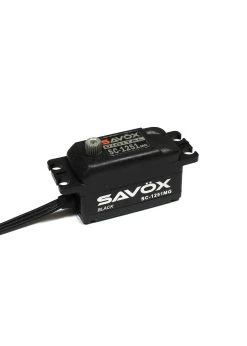 Savox SAVSC1251MG-BE - Black Edition Low Profile Digital Servo 0.09sec / 125oz @ 6V