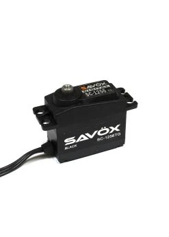 Savox SAVSC1256TG-BE - Black Edition Standard Size Coreless Digital Servo 0.15sec / 277oz @ 6V