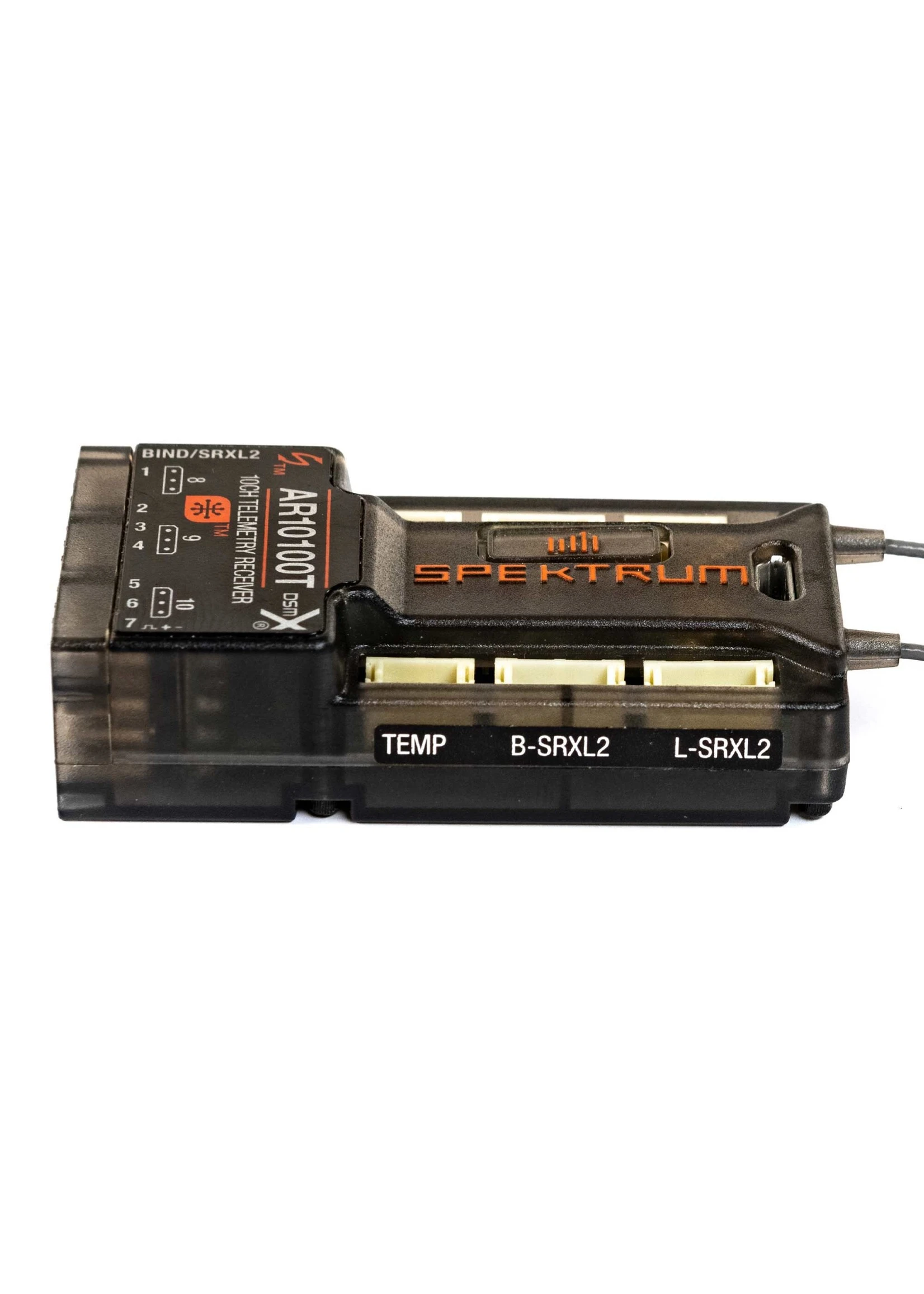 Spektrum AR10100T - DSMX 10-Channel Telemetry Receiver 2 Spektrum AR10100T - DSMX 10-Channel Telemetry Receiver - Image 2