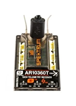 Spektrum AR10360T - DSMX 10-Channel AS3X & SAFE Telemetry Receiver -hu bhobby shop spektrum ar10360t dsmx 10 channel as3x safe teleme 5