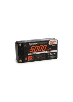 Spektrum SPMX52S120HT - 5000mAh 2S 7.6V 120C Smart Pro Race HV LiPo: 5mm