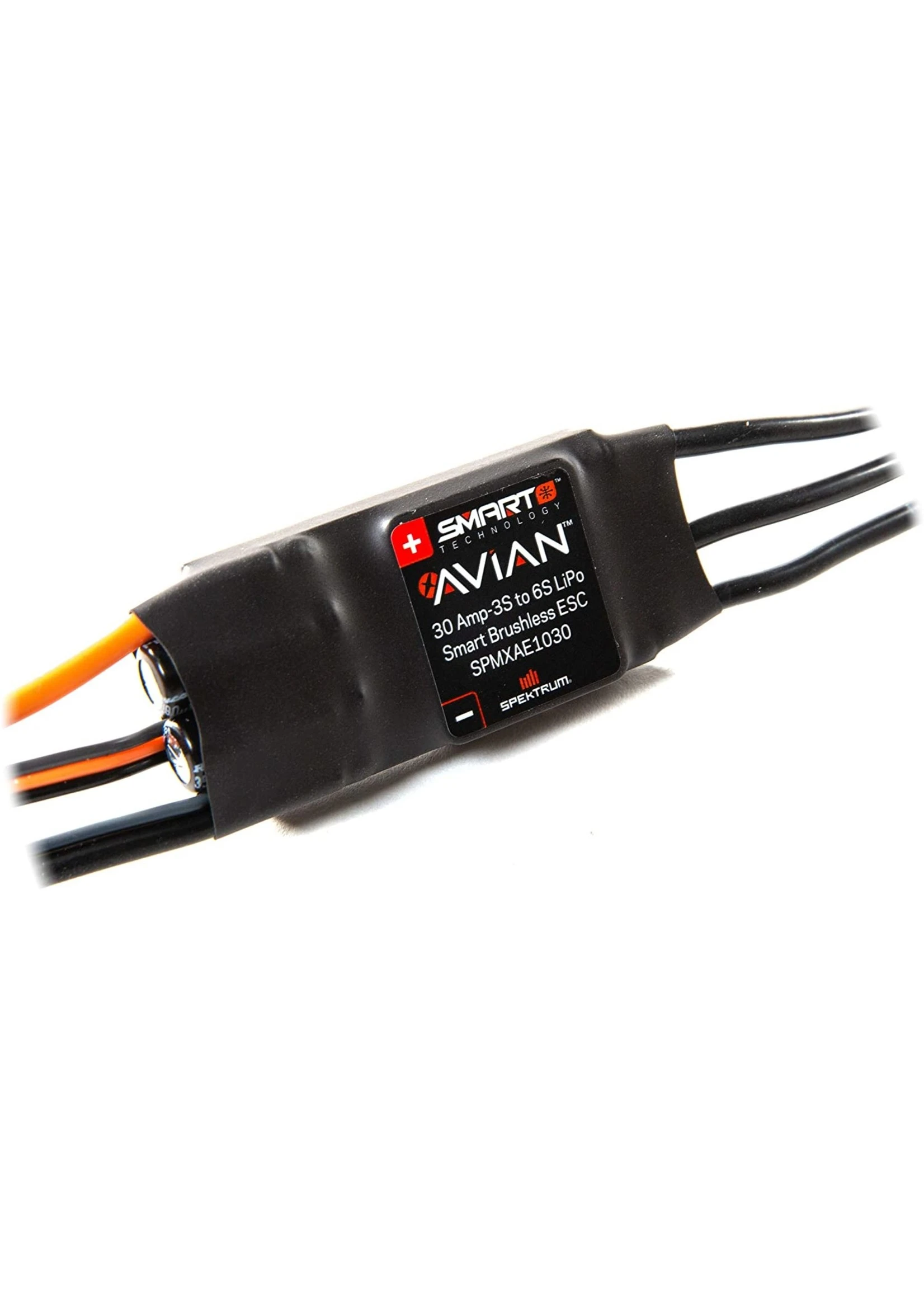 Spektrum SPMXAE1030 - Avian 30Amp Brushless Smart ESC - 3S-6S 1 Spektrum SPMXAE1030 - Avian 30Amp Brushless Smart ESC - 3S-6S