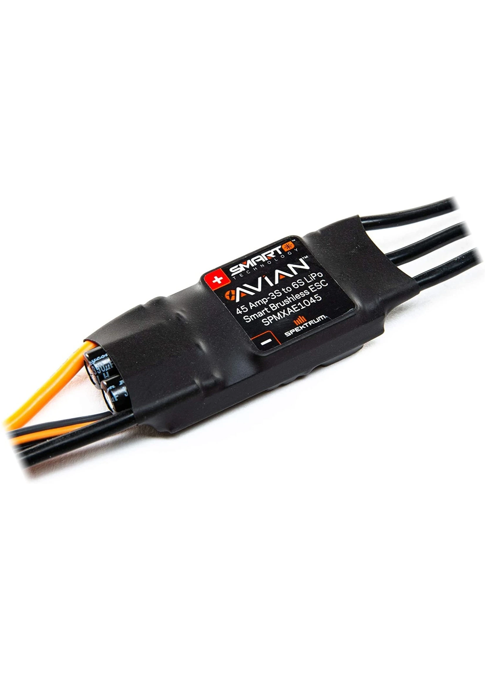Spektrum SPMXAE1045 - Avian 45 Amp Brushless Smart ESC - 3S-6S 1 Spektrum SPMXAE1045 - Avian 45 Amp Brushless Smart ESC - 3S-6S