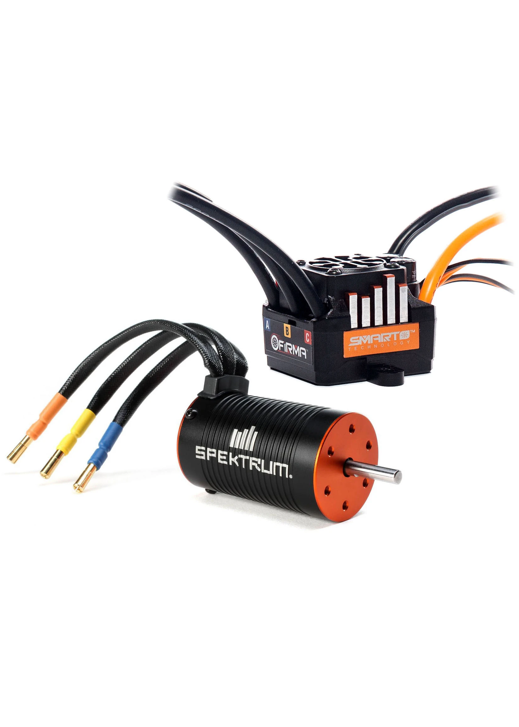 Spektrum SPMXSEMC02 - Firma 85A Brushless Smart ESC / 4000Kv Sensorless Motor Combo 1 Spektrum SPMXSEMC02 - Firma 85A Brushless Smart ESC / 4000Kv Sensorless Motor Combo