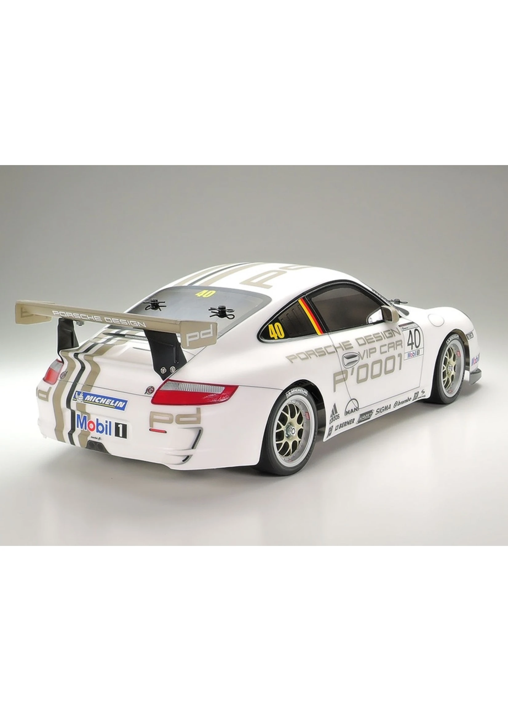 Tamiya 1/10 Porsche 911 GT3 Cup VIP 2008 - TT-01 E Chassis Kit 2 Tamiya 1/10 Porsche 911 GT3 Cup VIP 2008 - TT-01 E Chassis Kit - Image 2