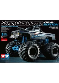 Tamiya 1/10 Super Clod Buster 4WD Kit - Grey Limited Edition -hu bhobby shop tamiya 1 10 super clod buster 4wd kit grey limited 3
