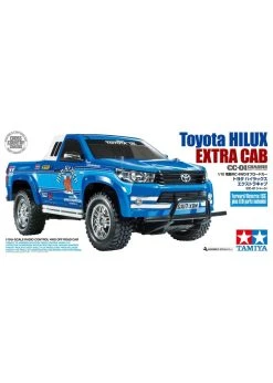 Tamiya 1/10 Toyota Hilux Extra Cab - CC-01 Chassis Kit -hu bhobby shop tamiya 1 10 toyota hilux extra cab cc 01 chassis k 6