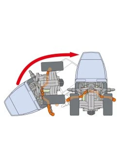Tamiya 1/8 Dancing Rider Trike - T3-01 Chassis Kit -hu bhobby shop tamiya 1 8 dancing rider trike t3 01 chassis kit 3