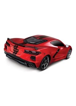 Traxxas 1/10 4-Tec 3.0 C8 Corvette Stingray AWD RTR Supercar - Red -hu bhobby shop traxxas 1 10 4 tec 30 c8 corvette stingray awd rtr 21