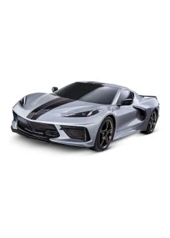 Traxxas 1/10 4-Tec 3.0 C8 Corvette Stingray AWD RTR Supercar - Silver