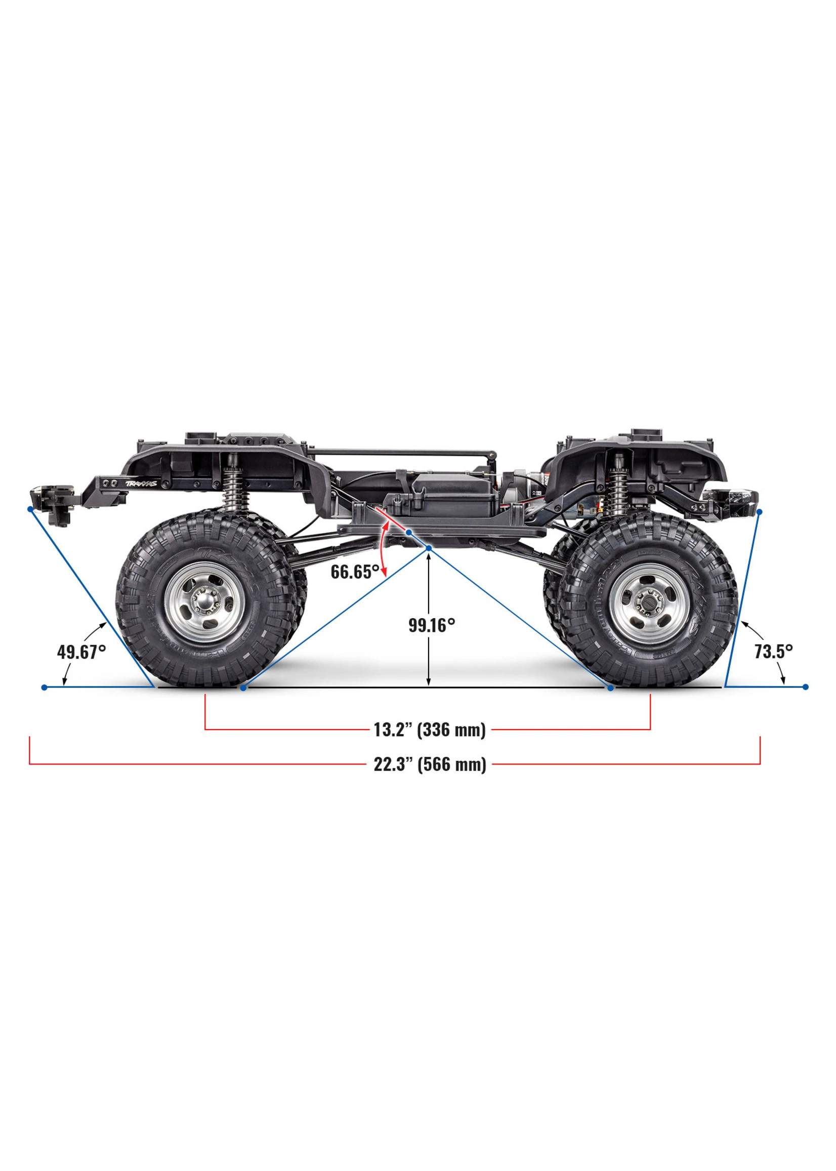 Traxxas 1/10 '79 Ford F150 Ranger, High Trail Edition - Brown 5 Traxxas 1/10 '79 Ford F150 Ranger, High Trail Edition - Brown - Image 5