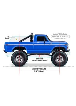 Traxxas 1/10 '79 Ford F150 Ranger, High Trail Edition - Blue -hu bhobby shop traxxas 1 10 79 ford f150 ranger high trail editio 7