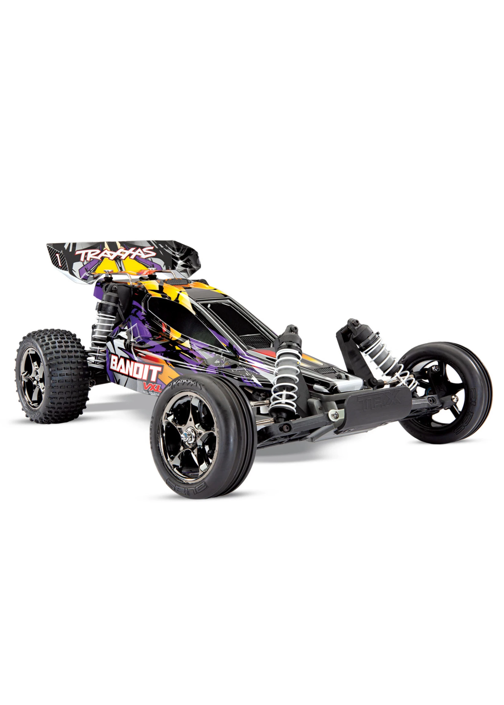 Traxxas 1/10 Bandit VXL RTR Brushless Buggy With TSM - Purple 1 Traxxas 1/10 Bandit VXL RTR Brushless Buggy With TSM - Purple
