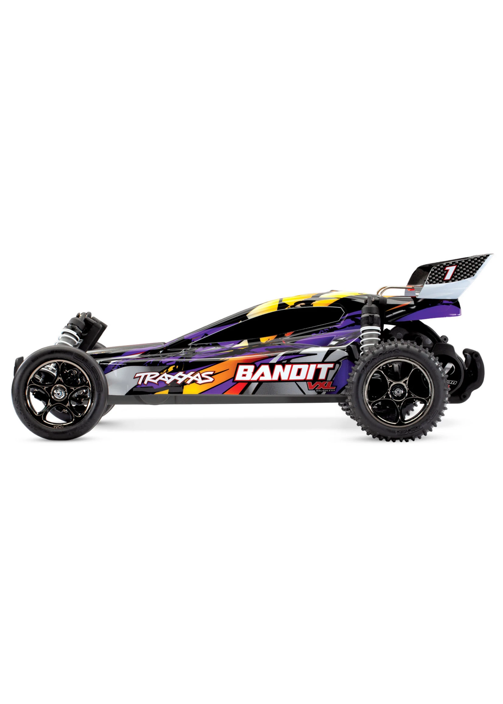 Traxxas 1/10 Bandit VXL RTR Brushless Buggy With TSM - Purple 3 Traxxas 1/10 Bandit VXL RTR Brushless Buggy With TSM - Purple - Image 3