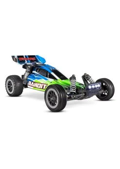 Traxxas 1/10 Bandit® XL-5 2WD RTR Off-Road Buggy - Green/Blue