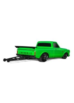 Traxxas 1/10 Drag Slash 2WD Brushless RTR Drag Truck - Green -hu bhobby shop traxxas 1 10 drag slash 2wd brushless rtr drag tru 16