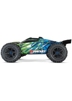 Traxxas 1/10 E-Revo VXL 2.0 RTR 4WD Electric 6S Monster Truck - Green -hu bhobby shop traxxas 1 10 e revo vxl 20 rtr 4wd electric 6s mon 32