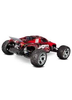 Traxxas 1/10 Jato 3.3 2WD Nitro Stadium Truck - Red -hu bhobby shop traxxas 1 10 jato 33 2wd nitro stadium truck red 4