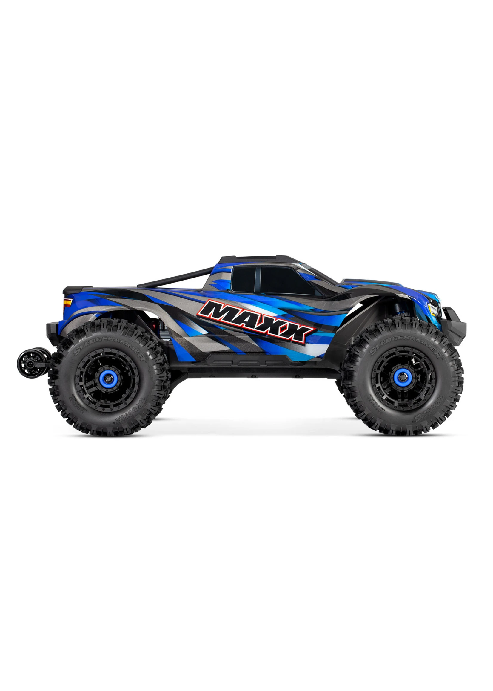 Traxxas 1/10 Maxx RTR Monster Truck With WideMaxx - Blue 2 Traxxas 1/10 Maxx RTR Monster Truck With WideMaxx - Blue - Image 2