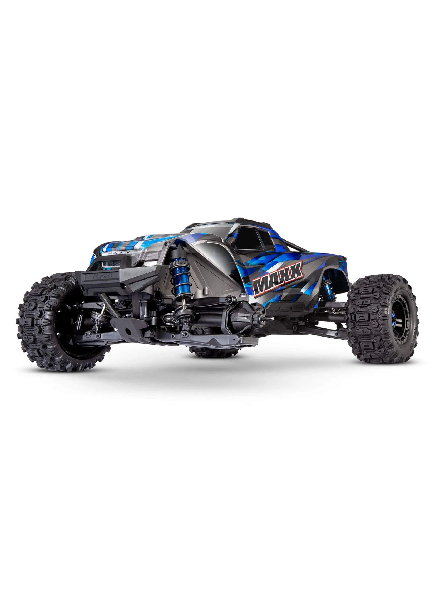 Traxxas 1/10 Maxx RTR Monster Truck With WideMaxx - Blue 3 Traxxas 1/10 Maxx RTR Monster Truck With WideMaxx - Blue - Image 3