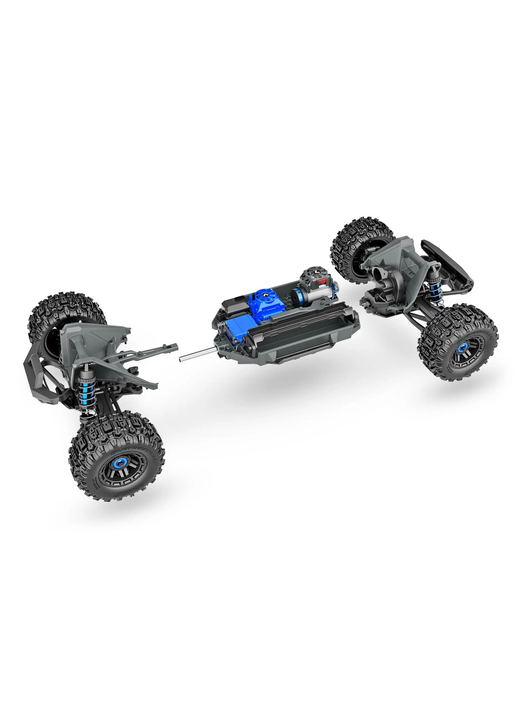 Traxxas 1/10 Maxx RTR Monster Truck With WideMaxx - Blue 6 Traxxas 1/10 Maxx RTR Monster Truck With WideMaxx - Blue - Image 6