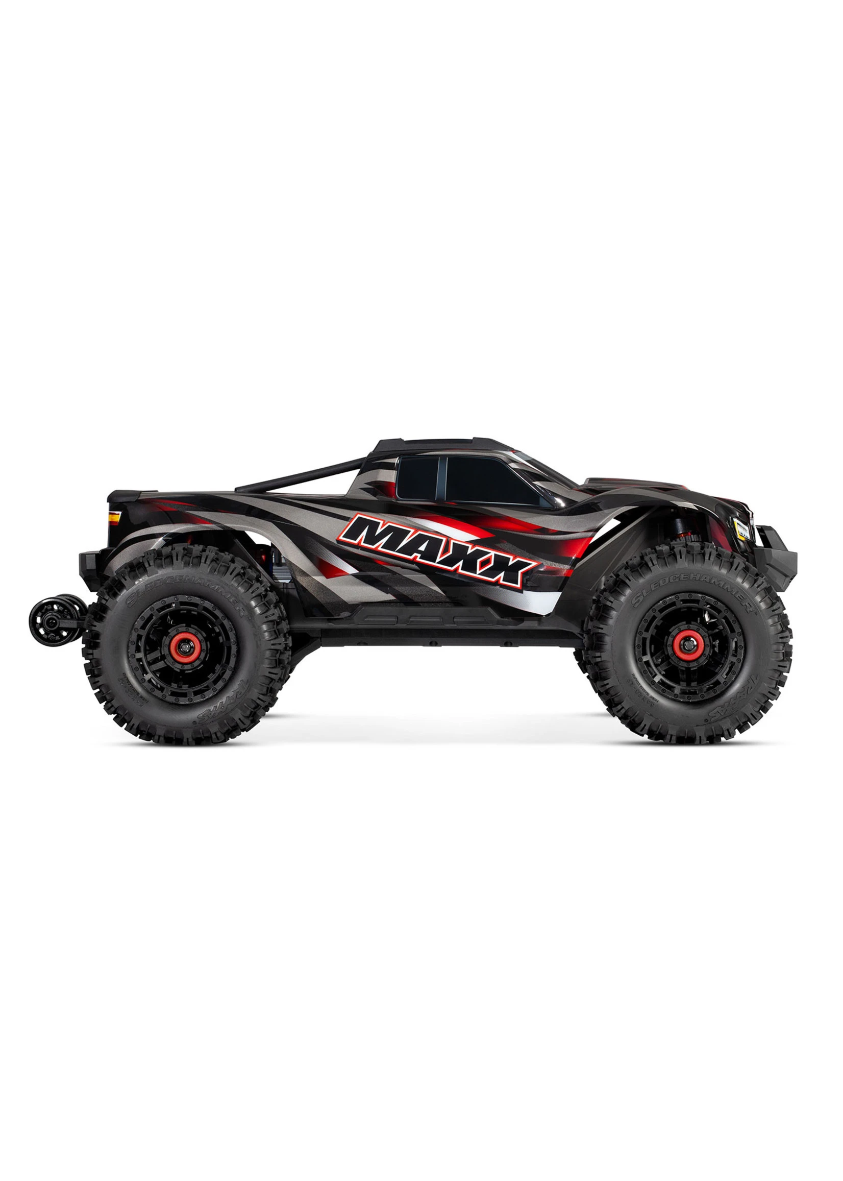 Traxxas 1/10 Maxx RTR Monster Truck With WideMaxx - Red 2 Traxxas 1/10 Maxx RTR Monster Truck With WideMaxx - Red - Image 2