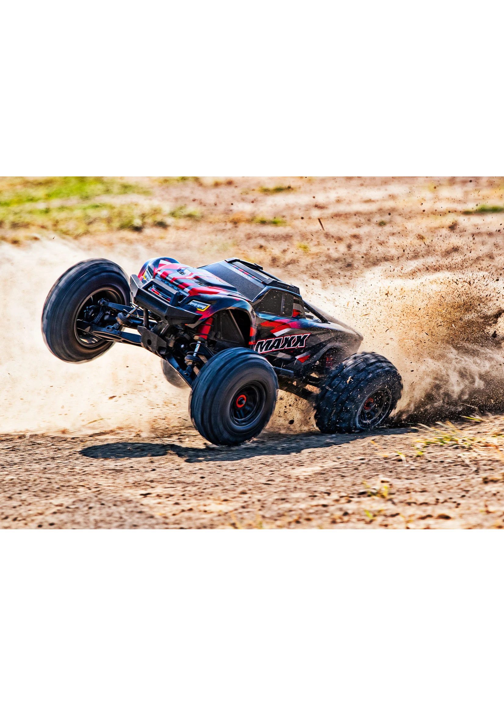 Traxxas 1/10 Maxx RTR Monster Truck With WideMaxx - Red 6 Traxxas 1/10 Maxx RTR Monster Truck With WideMaxx - Red - Image 6