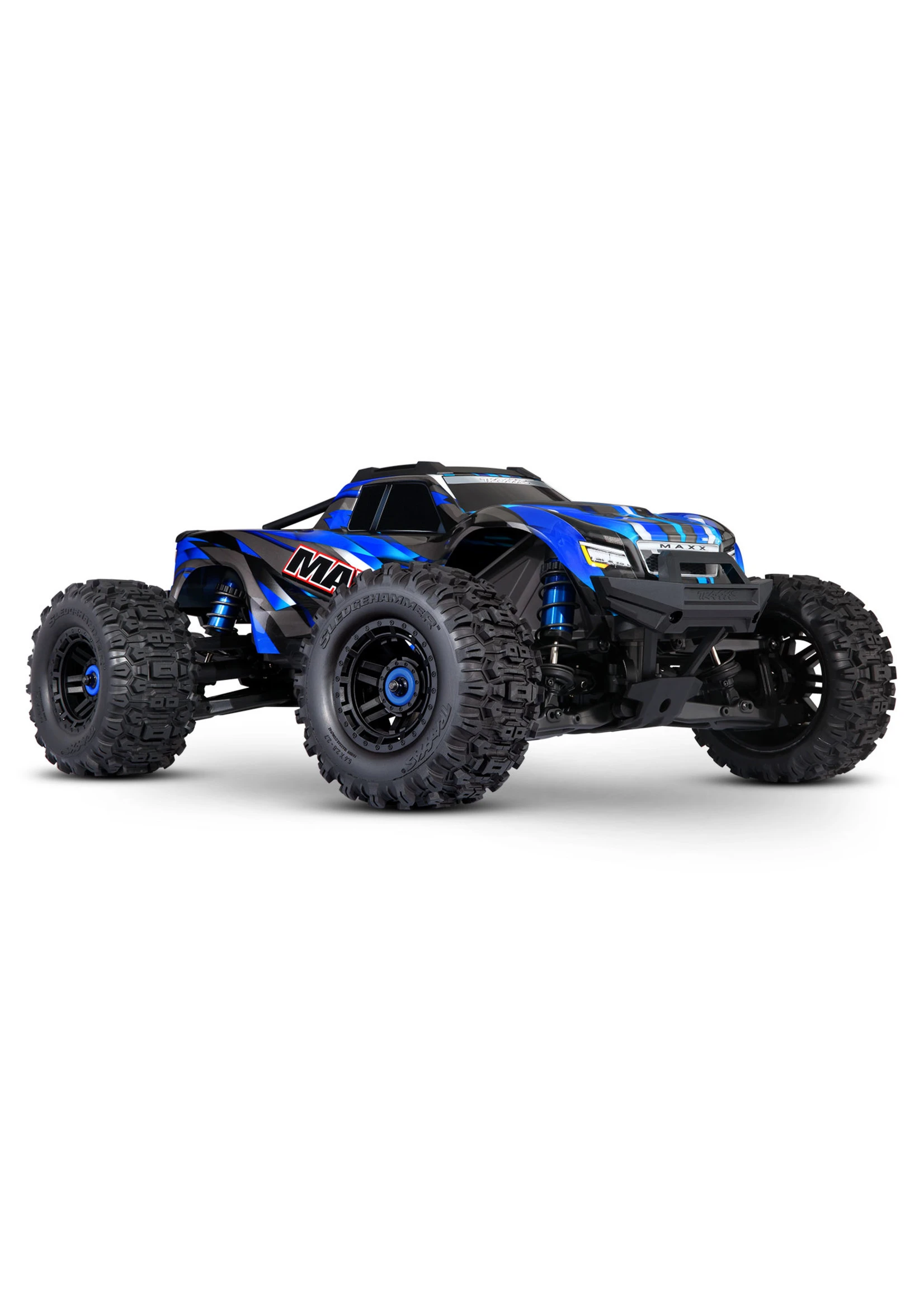 Traxxas 1/10 Maxx RTR Monster Truck With WideMaxx - Blue 1 Traxxas 1/10 Maxx RTR Monster Truck With WideMaxx - Blue