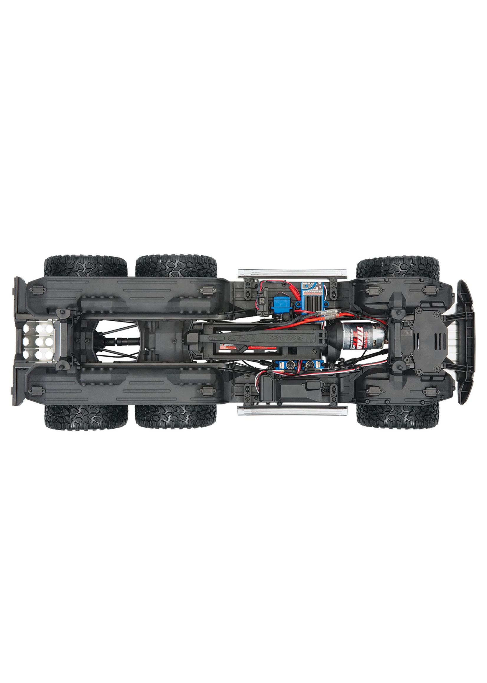 Traxxas 1/10 Mercedes-Benz G 63 AMG 6x6 RTR Scale And Trail Crawler - White 7 Traxxas 1/10 Mercedes-Benz G 63 AMG 6x6 RTR Scale And Trail Crawler - White - Image 7