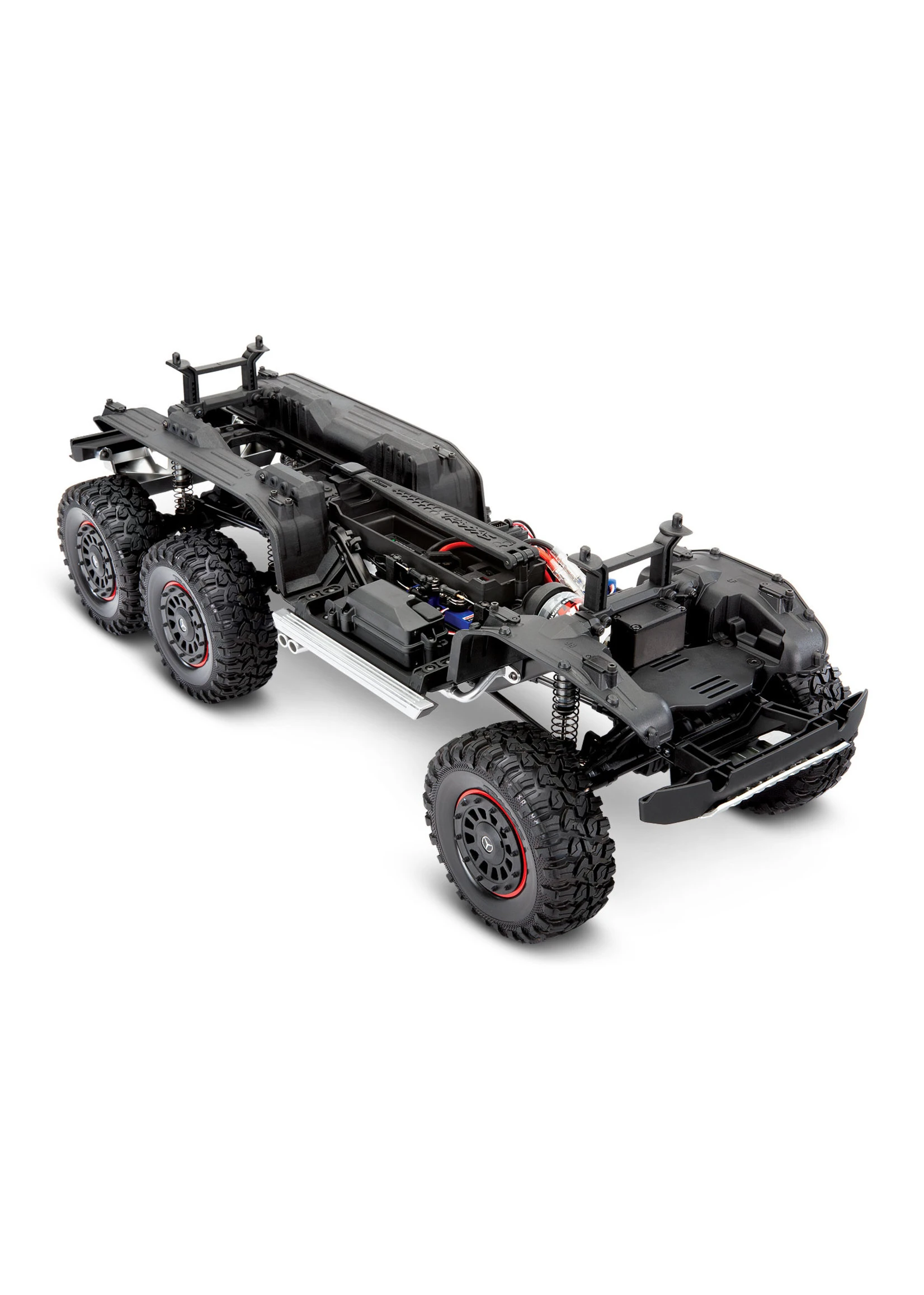 Traxxas 1/10 Mercedes-Benz G 63 AMG 6x6 RTR Scale And Trail Crawler - White 5 Traxxas 1/10 Mercedes-Benz G 63 AMG 6x6 RTR Scale And Trail Crawler - White - Image 5