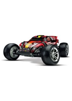 Traxxas 1/10 Nitro Rustler 2WD RTR Stadium Truck - Red