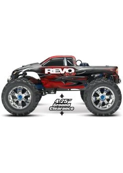 Traxxas 1/10 Revo 3.3 4WD Nitro Monster Truck - Red -hu bhobby shop traxxas 1 10 revo 33 4wd nitro monster truck red 8